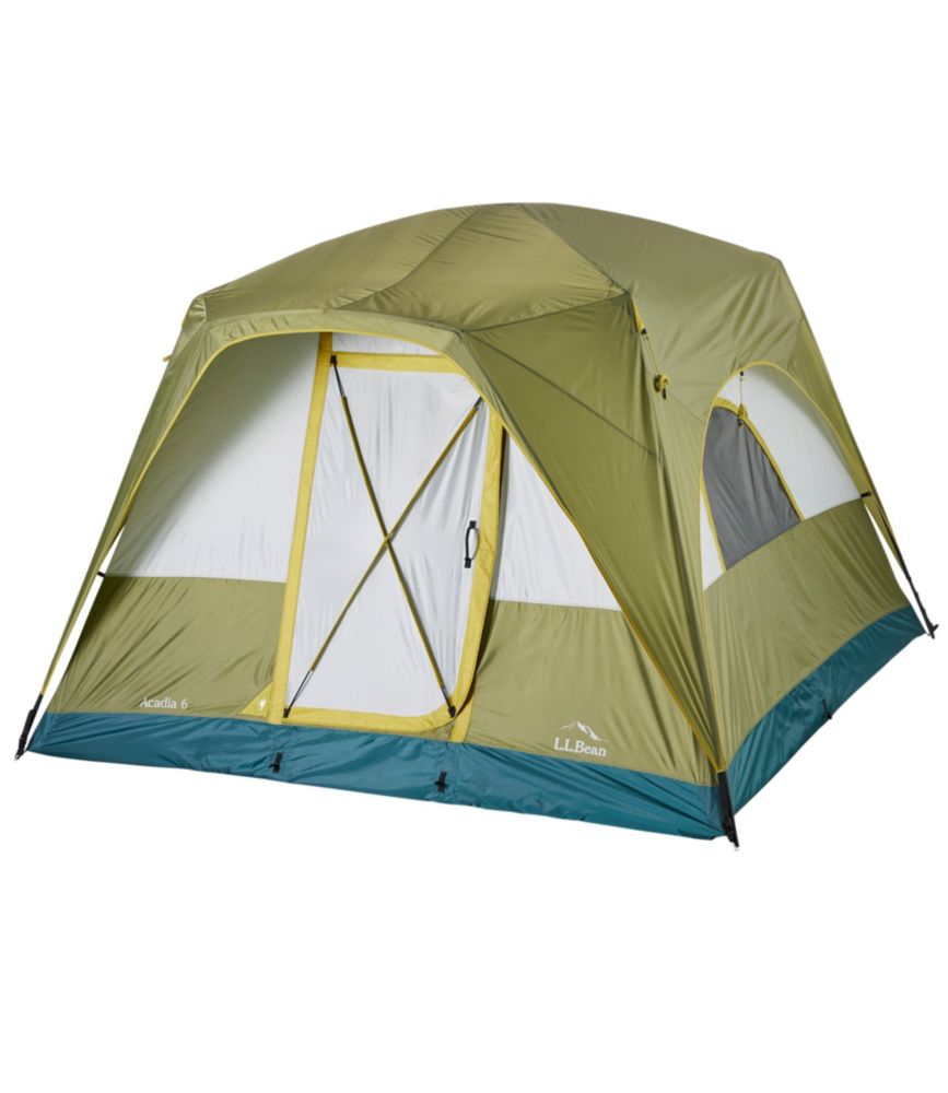 L.L.Bean Acadia 6-Person Family Tent, Avocado/Chartreuse, small image number 2