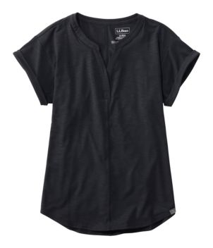 Women's Streamside Tee, Short-Sleeve Splitneck