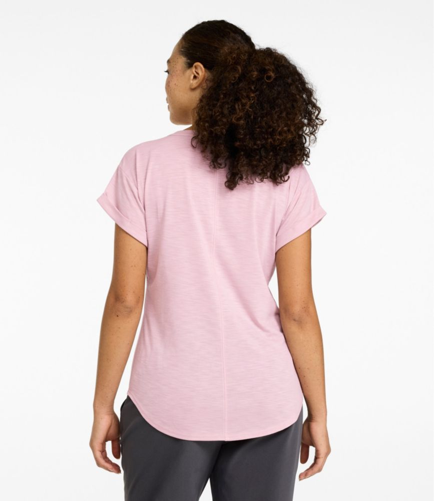 Women's Streamside Tee, Short-Sleeve Splitneck