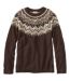  Sale Color Option: Darkest Brown/Katahdin Khaki Fair Isle, $119.