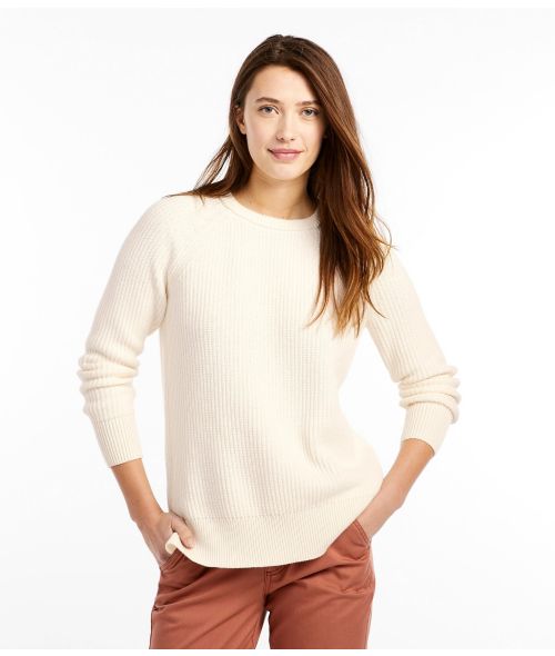 Women's Coastal Cotton Sweater, Pullover at L.L. Bean