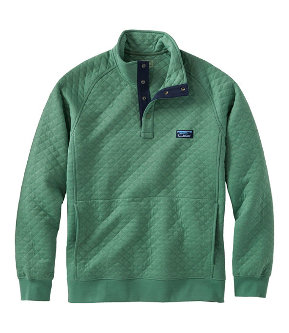 Llbean mens quilted online pullover