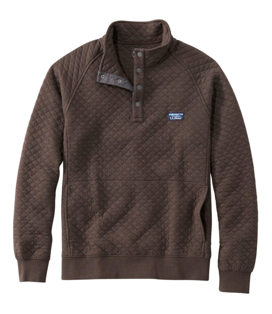 ll bean mens quilted pullover