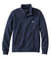 Men's Quilted Sweatshirt, Pullover, Classic Navy, small image number 0