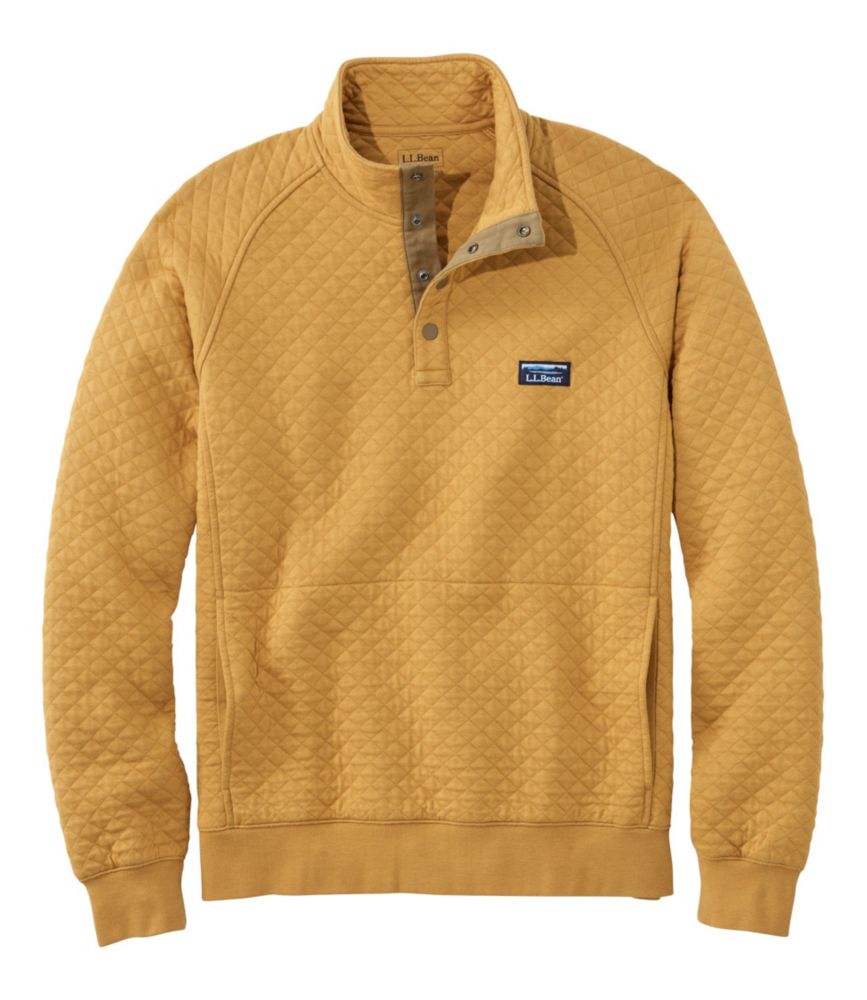 ll bean mens quilted pullover