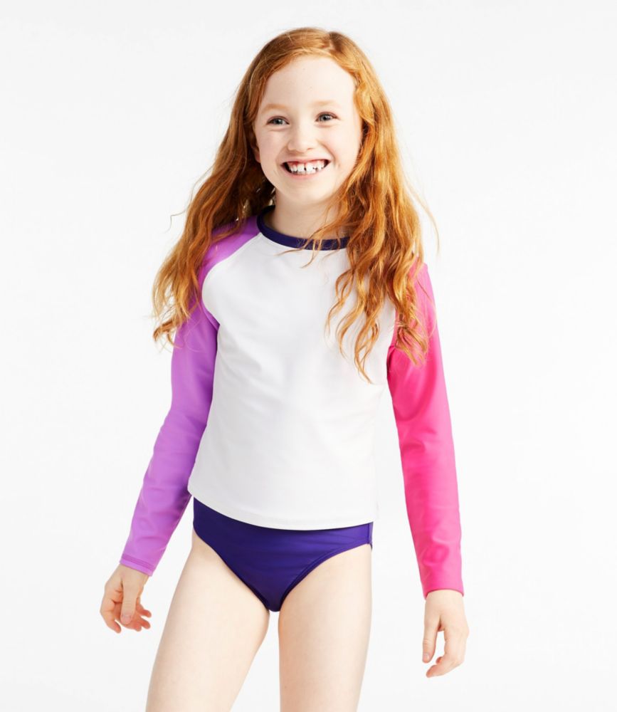 rash guard suit girl