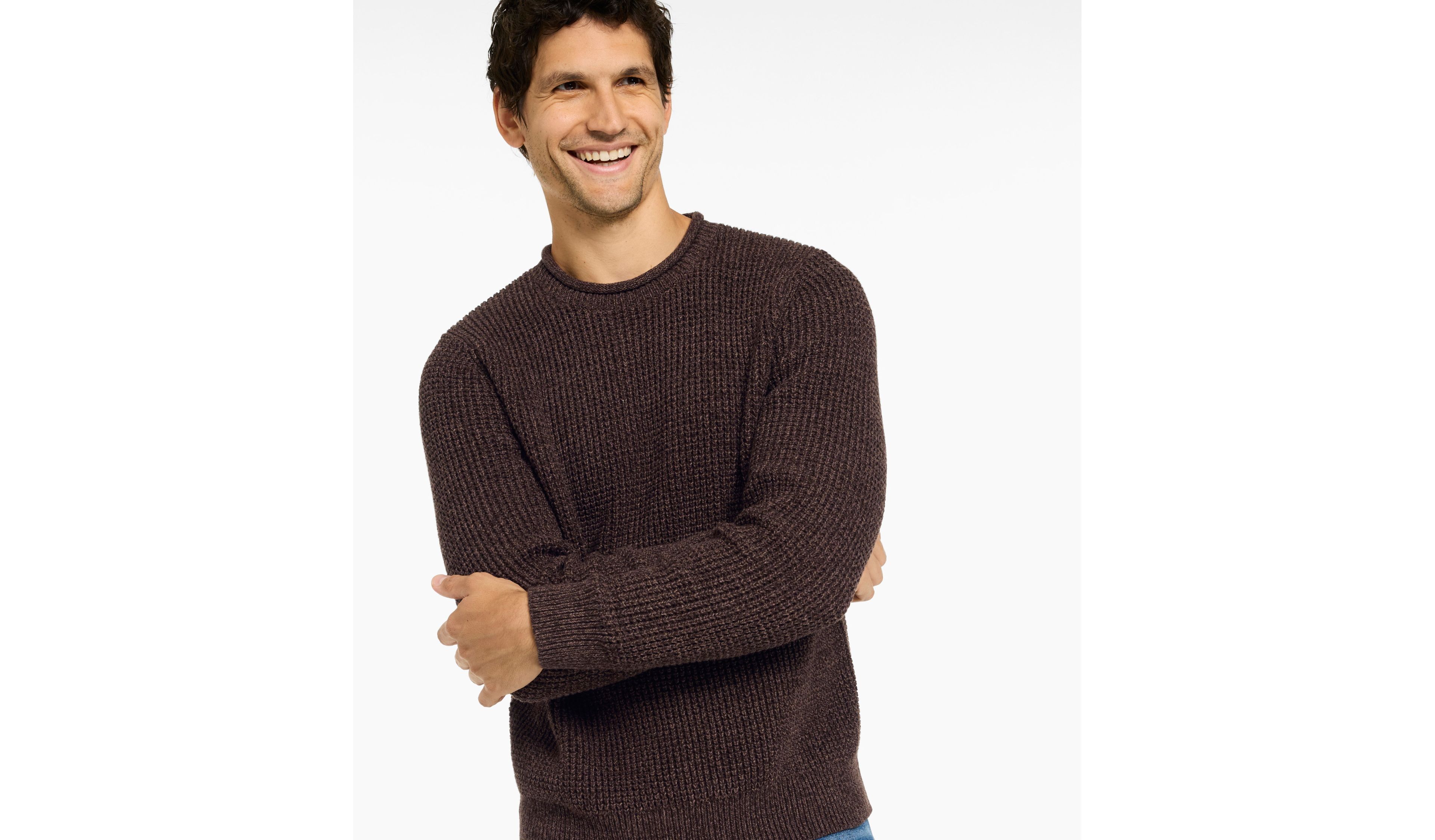 Men's L.L.Bean Organic Cotton Waffle Sweater
