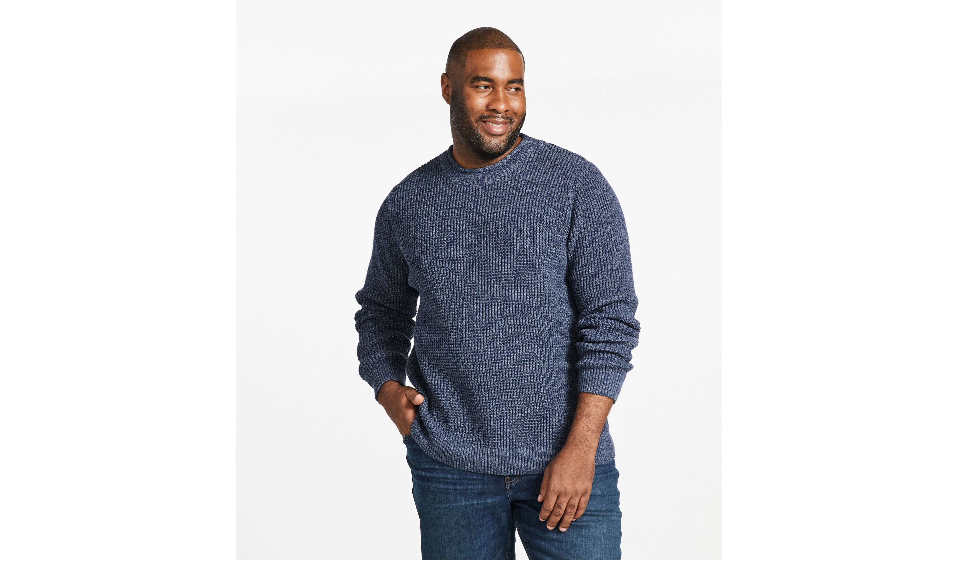 Men's L.L.Bean Organic Cotton Waffle Sweater