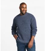 Men's L.L.Bean Organic Cotton Waffle Sweater, Rollneck Crew