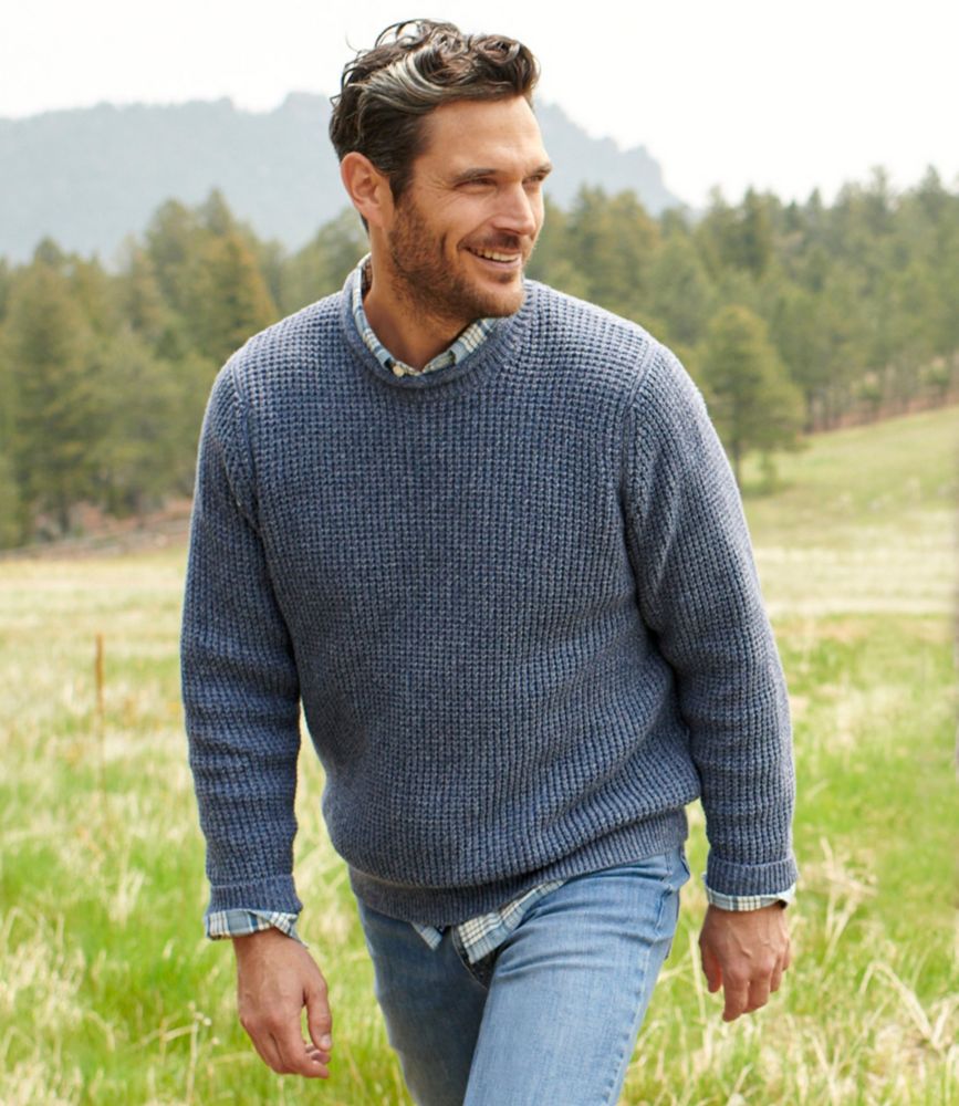 Ll bean henley sweater hotsell