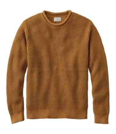 Men's L.L.Bean Organic Cotton Rollneck Crew Sweater