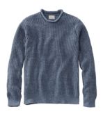 Men's L.L.Bean Organic Cotton Waffle Sweater, Rollneck Crew