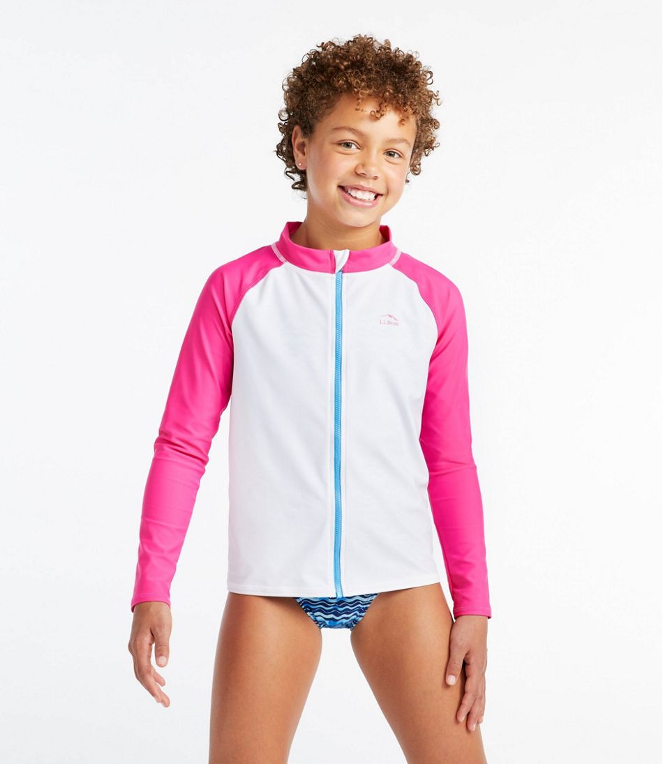 Kids' Sun-and-Surf Shirt, Full-Zip