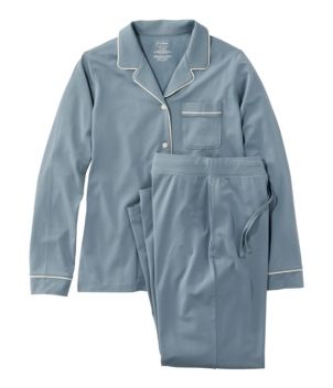 Women's Super-Soft Shrink-Free Pajama Set, Button-Front