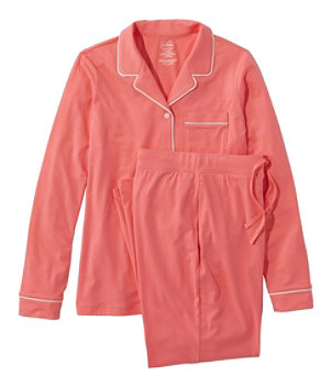 Women's Super-Soft Shrink-Free Pajama Set, Button-Front