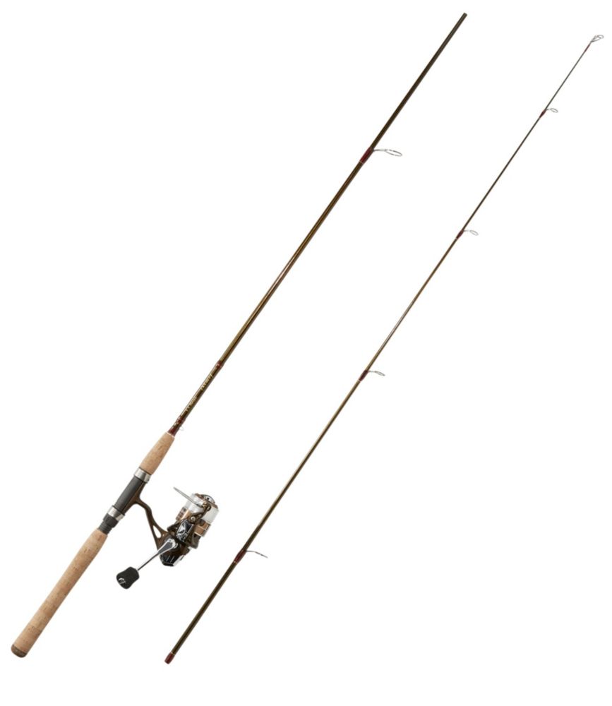 Double L Spin Rod and Reel Outfit, Moss, small image number 2