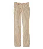 Women's Lakewashed Chino Pants, Mid-Rise Straight-Leg