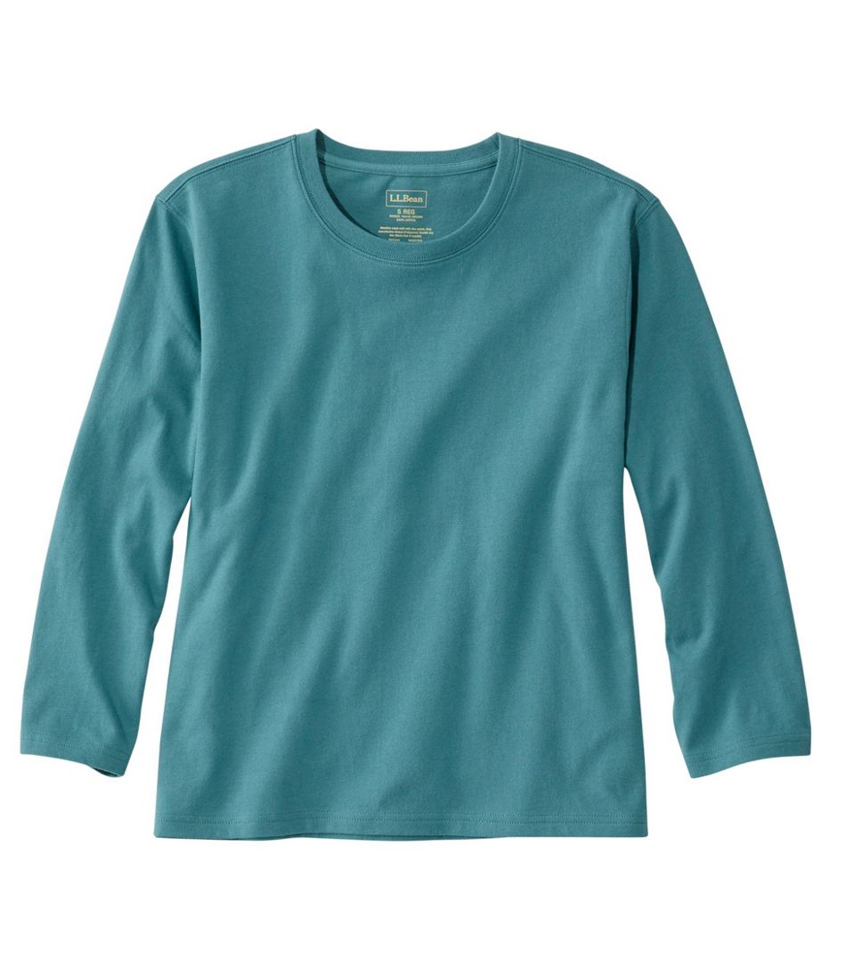 Women's Saturday T-Shirt, Crewneck Three-Quarter-Sleeve | Tees & Knit ...