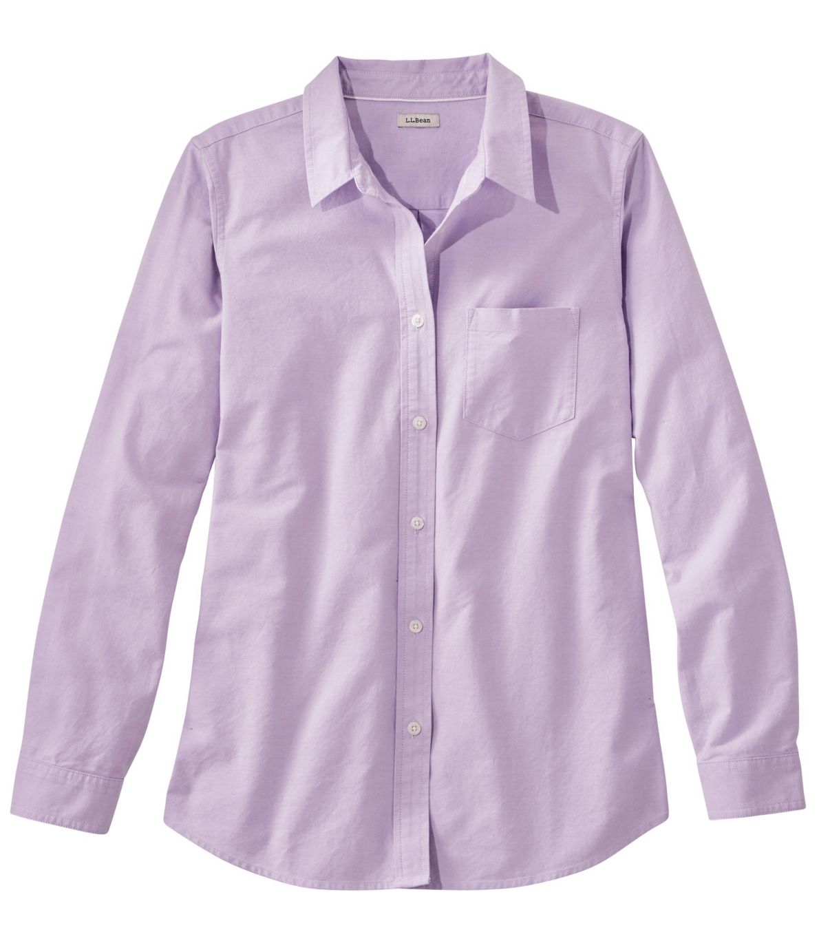 Women's Lakewashed Organic Cotton Oxford Shirt, Relaxed
