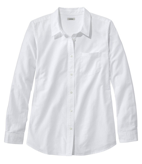 Women's Lakewashed Organic Cotton Oxford Shirt L.L.Bean for Business
