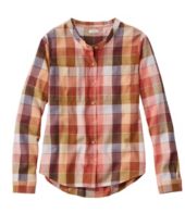 Women's Organic Herringbone Flannel Shirt | Shirts & Tops at L.L.Bean