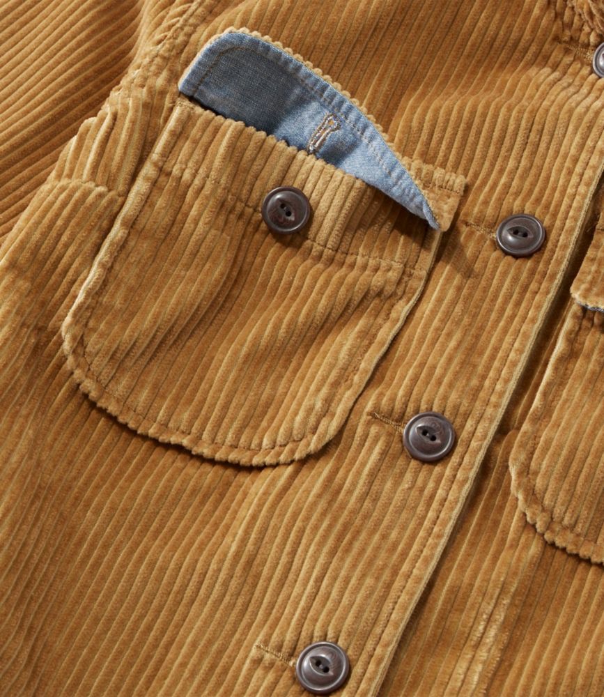 Women's Signature Wide-Wale Shirt Jacket, , small image number 2