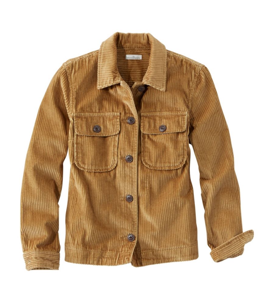 Women's Signature Wide-Wale Shirt Jacket