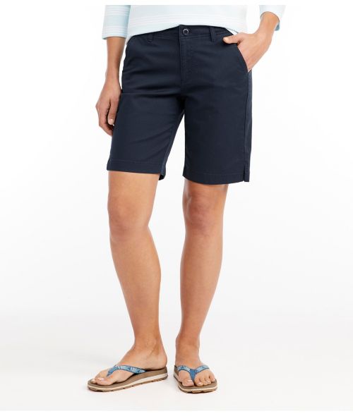 Women's Lakewashed Chino Shorts, Bermuda at L.L. Bean