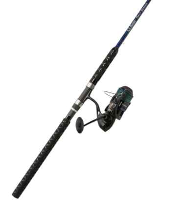 . Rod and gun . Reels cant come loose; 11: Reversible handles ifdesired;  12: Light or heavy, long or short; many different kinds, styles andprices  for every kind of fishing. Sold all over the world. Emergency tops andextra  parts can be had quickly in case of