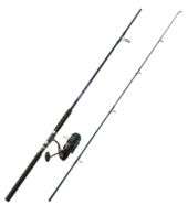 L.L.Bean Saltwater Spinning Rod and Reel Outfits Blue, Aluminium