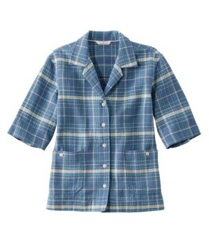 Women's Signature Cool Weave Camp Shirt, Pattern