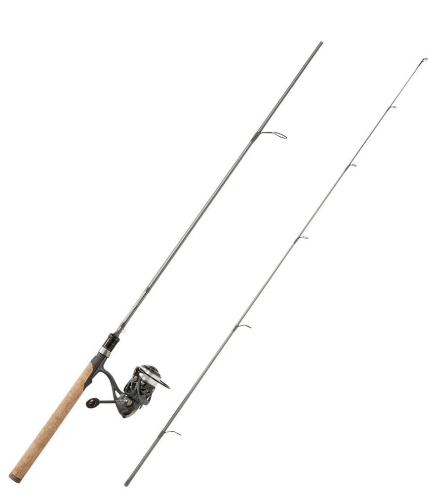 APEX Spinning Rod and Reel Outfits, Gray, small image number 3