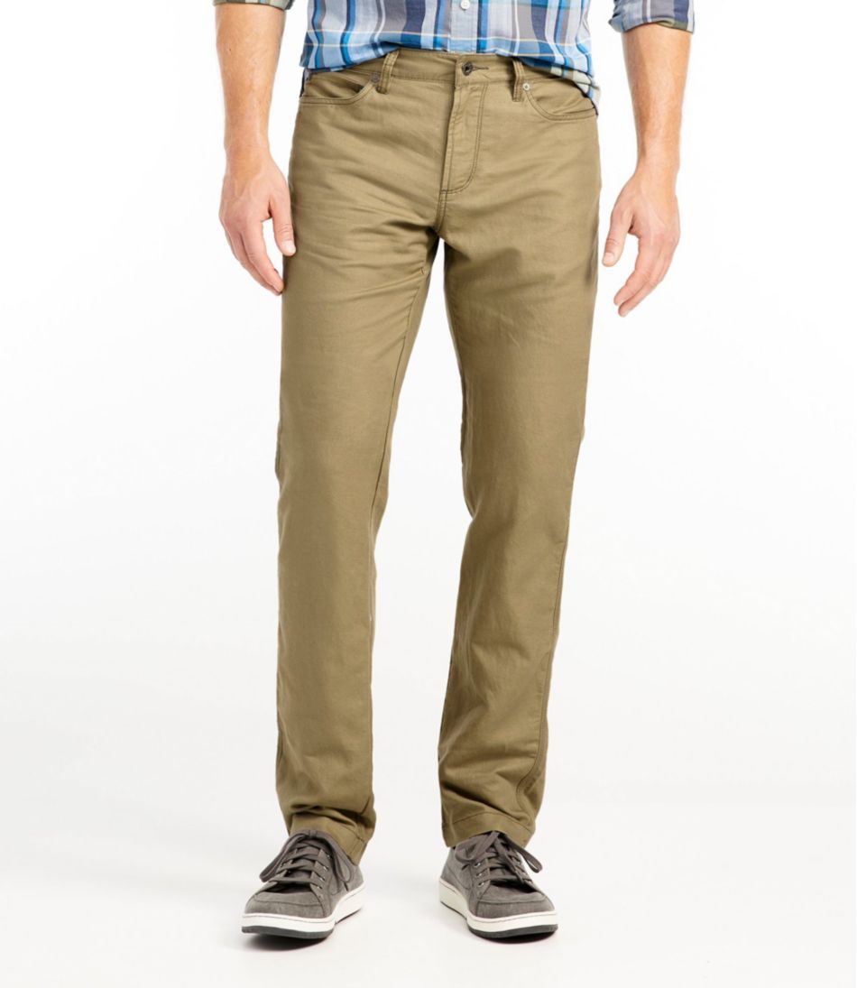 Men's Signature Linen/Cotton Five-Pocket Pants | Pants & Jeans at L.L.Bean