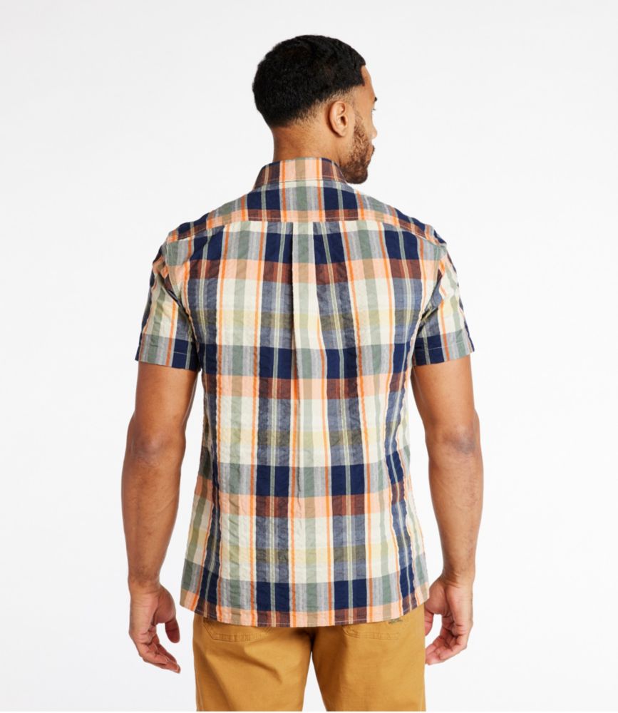 mens short sleeve seersucker shirts
