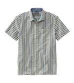 Men's Signature Seersucker Shirt, Short-Sleeve