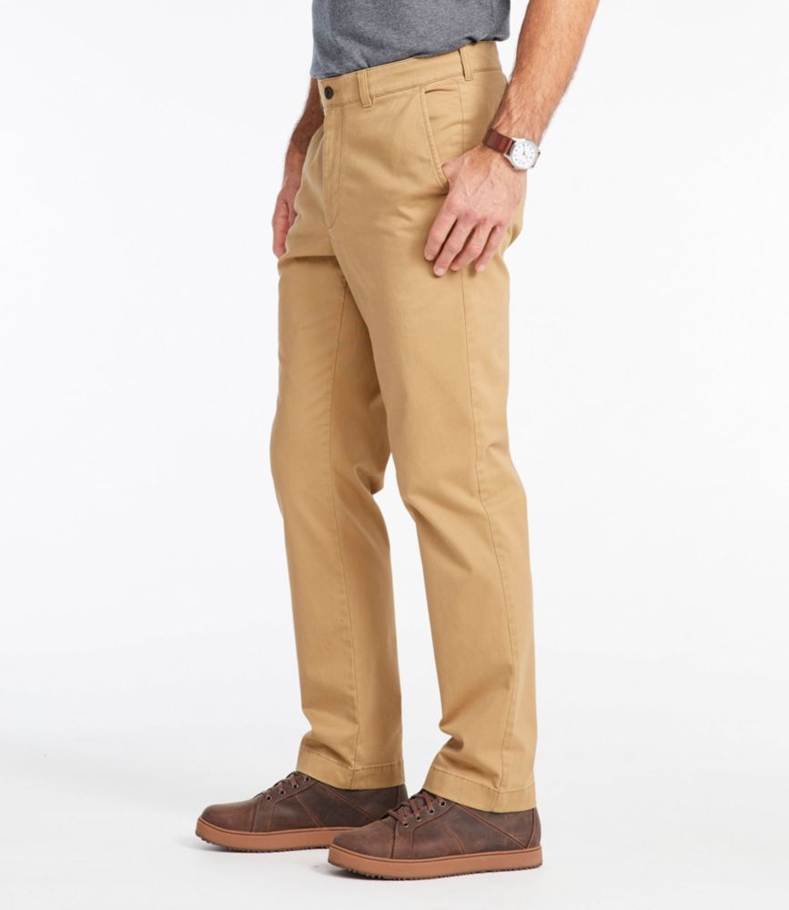 Men's Lakewashed® Stretch Khakis, Classic Fit, Straight Leg, Bronze Clay, small image number 4