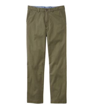 Men's Lakewashed Stretch Khakis, Classic Fit, Straight Leg