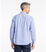 Men's Comfort Stretch Oxford Shirt, Slightly Fitted Untucked Fit