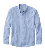 Men's Comfort Stretch Oxford Shirt, Slightly Fitted Untucked Fit