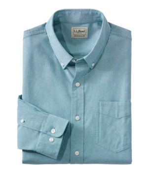 Men's Comfort Stretch® Oxford Shirt, Slightly Fitted Untucked Fit