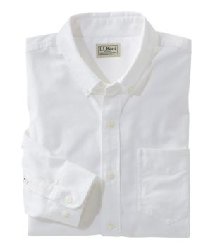 Men's Comfort Stretch Oxford Shirt, Slightly Fitted Untucked Fit