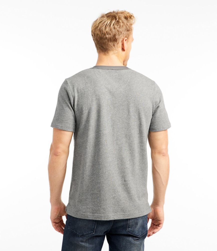 Men's Signature Slub Henley, ShortSleeve Regular Shirts at L.L.Bean