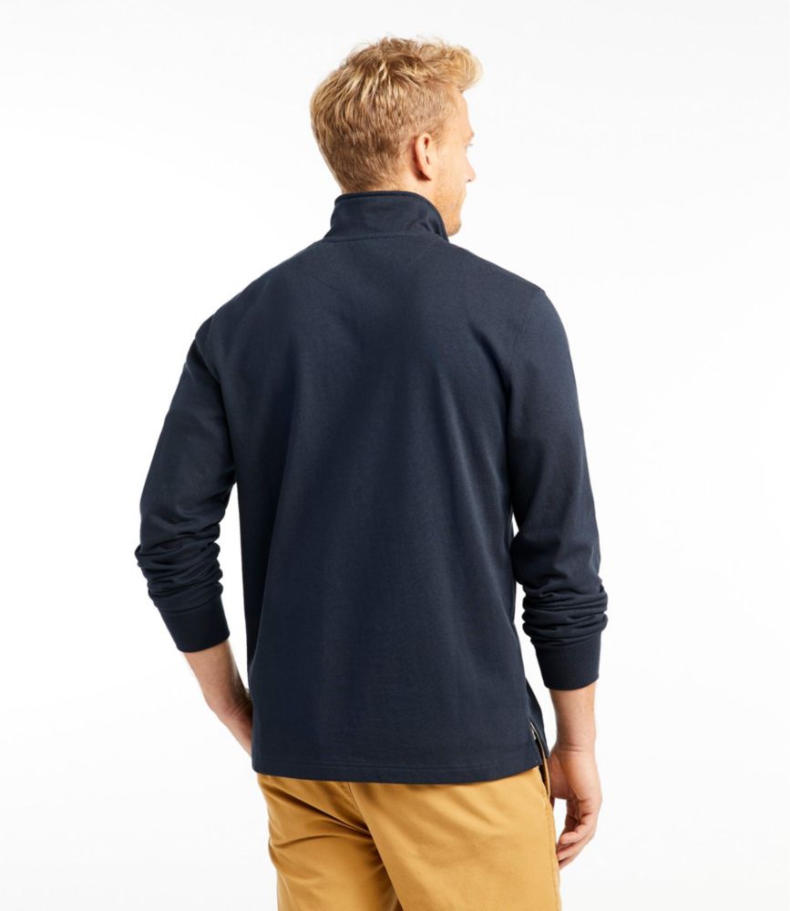 mens zip up polo