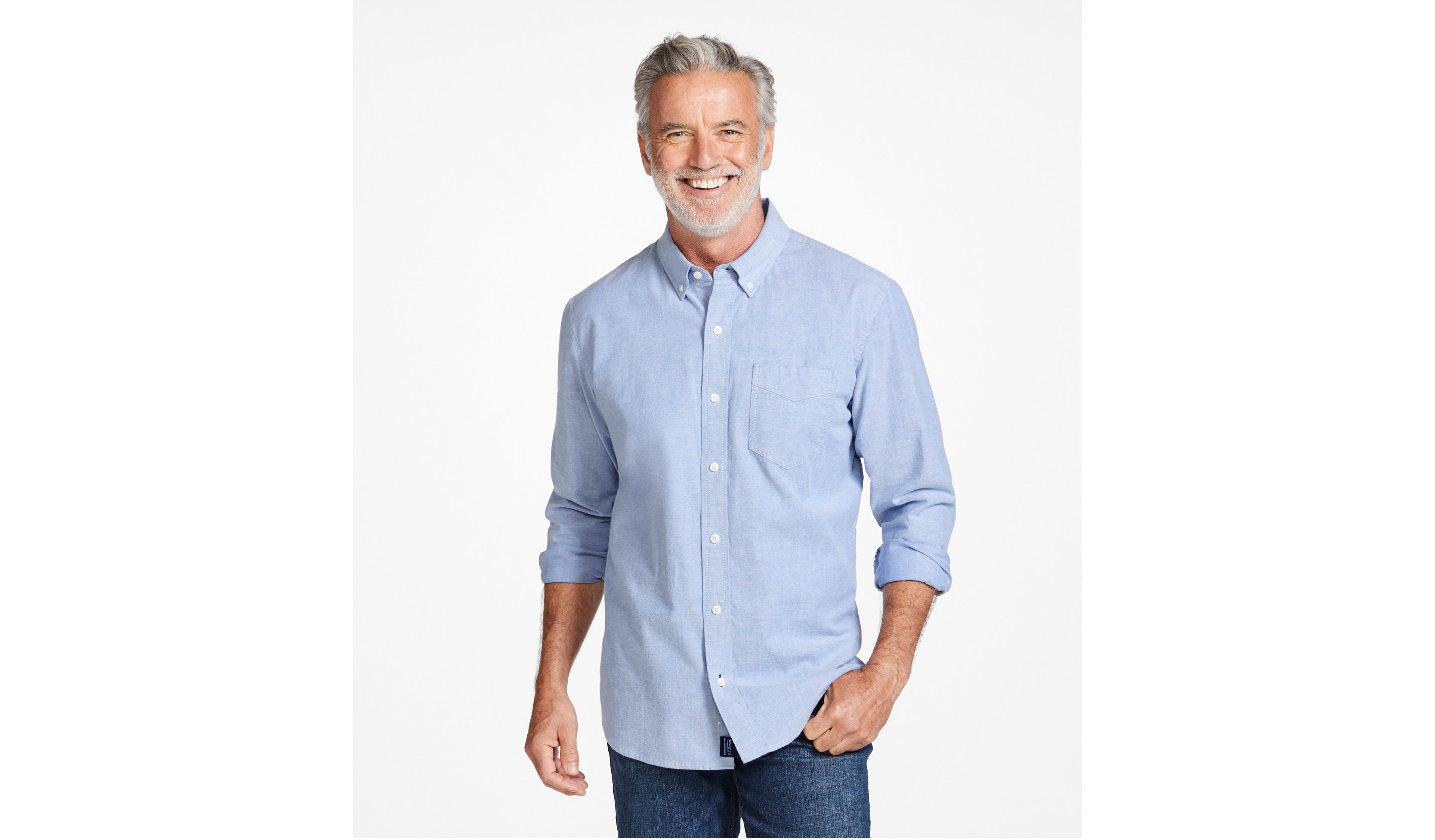 Men's Comfort Stretch® Oxford Shirt, Traditional Fit