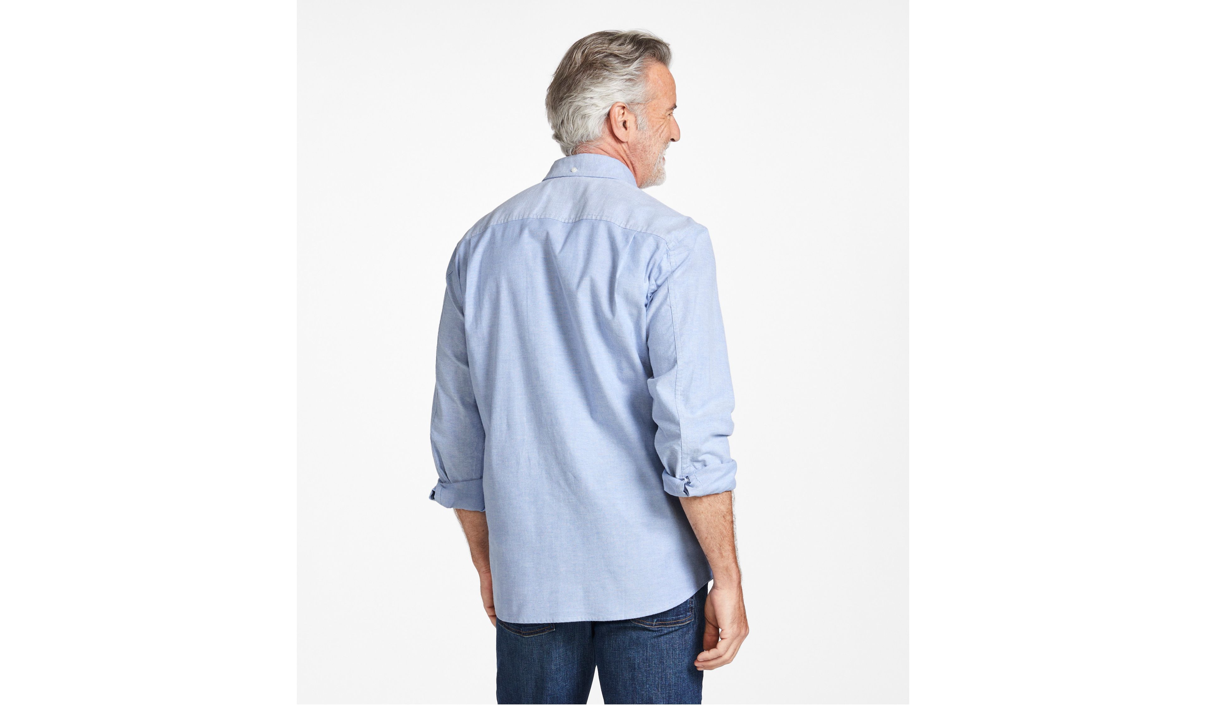 Men's Comfort Stretch® Oxford Shirt, Traditional Fit
