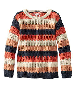 Women's Signature Bailey Island Cotton Sweater, Stripe