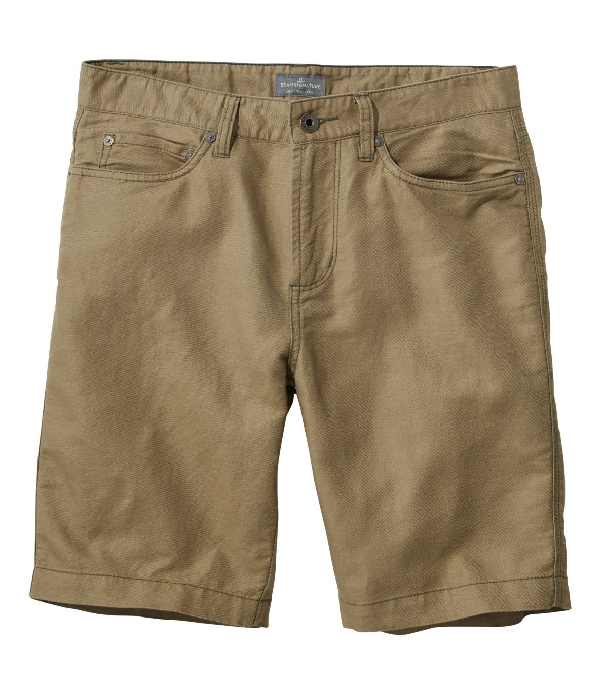 Men's Signature Linen/Cotton Five-Pocket Shorts