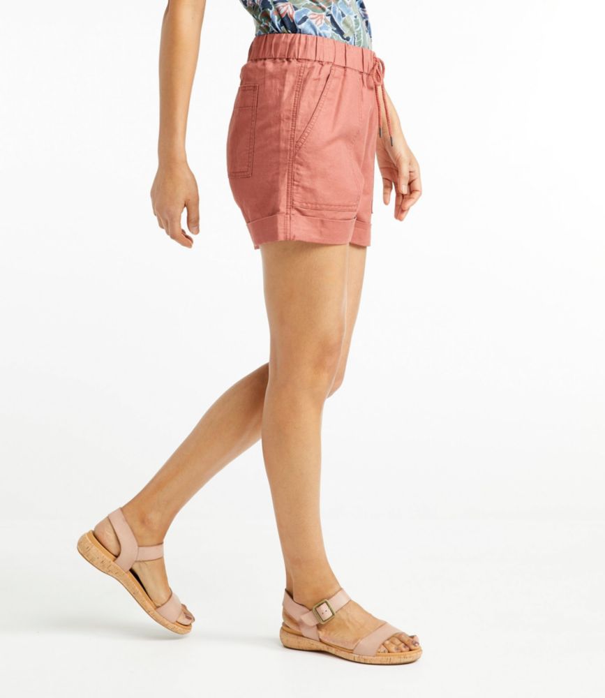 Women's Signature Linen/Cotton Pullon Shorts Shorts & Skorts at L.L.Bean