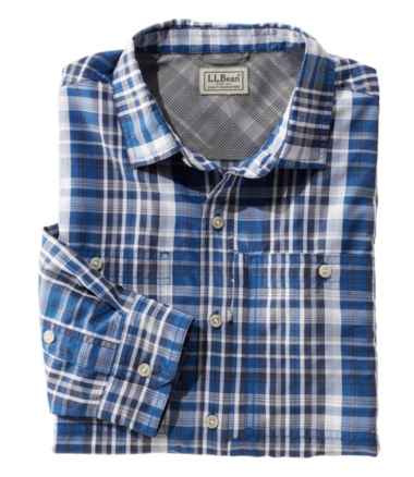 Men's Cool Weave Shirt, Long-Sleeve