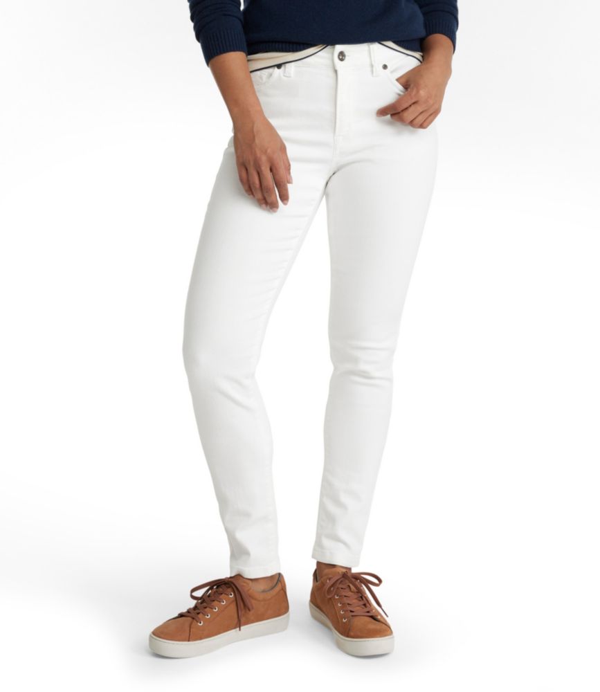 Women's True Shape Jeans, High-Rise Skinny-Leg Colors, White, small image number 2